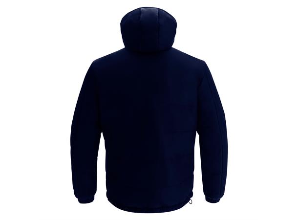 Andes Bomber Jacket NAV 3XS Quiltet bomberjakke med hette - Unisex 