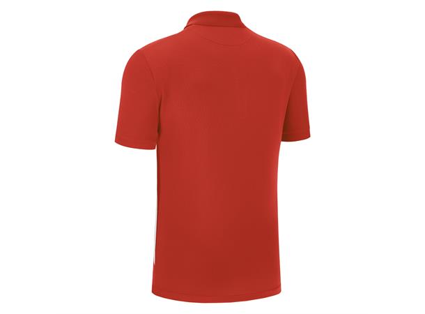 Rap Polo RED/WHT 3XS Teknisk poloskjorte - Unisex 