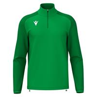 Isen Training 1/4 Zip Top GRN XL Teknisk treningsgenser - Unisex
