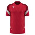 Totem Shirt RED/WHT S Lett og pustende spillertrøye