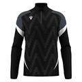 Starfall 1/4 zip BLK/WHT 4XL Treningstopp - Unisex
